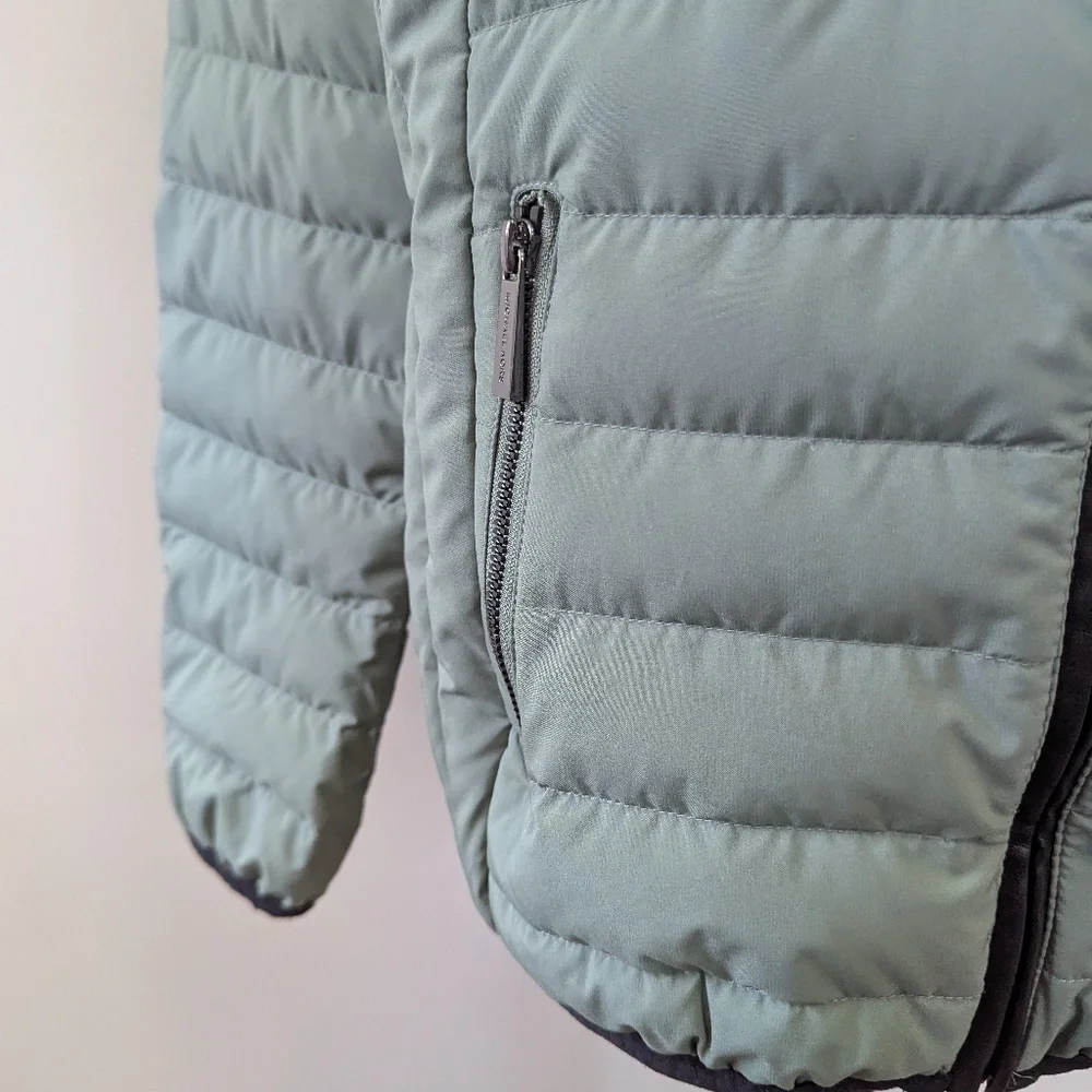 Michael Kors Ultra Light‎ Down Filled Puffer Coat Olive Green